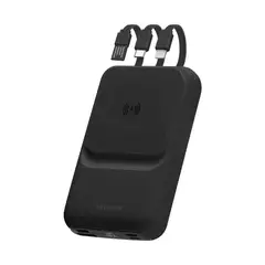 WESDAR - - Power Bank 22 5W PD Fast Charge Inalámbrico 10000mAh - Negro