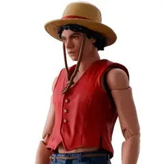 BANDAI - Figura One Piece Netflix SH Figuarts Monkey D Luffy