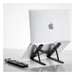 RYBIU IMPORT - Soporte Plegable de Aluminio para Laptop en Color Negro