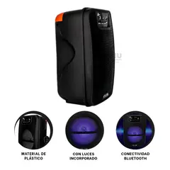 RYBIU IMPORT - Altavoz con Sonido Potente KTX-1286 Y+Post-it Adhesivos