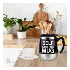 GENERICO - Taza con Bombilla de Acero de Tono Negro Y+Papel de Regalo