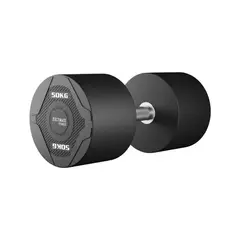 ULTIMATE FITNESS - Mancuerna Redonda PU 50 KG