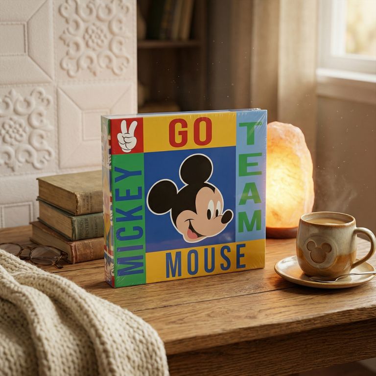 Album Mediano Colorido Dibujito Ratoncito Azul