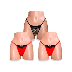 Peter Pan - Pack X3 Hilo Dental con Blonda Elástica Multicolor