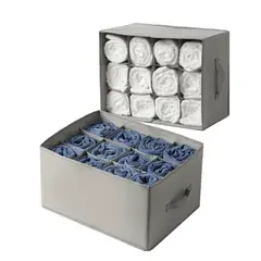 INSPIRA - Organizador de Ropa Interior Plegable 12 Divisiones