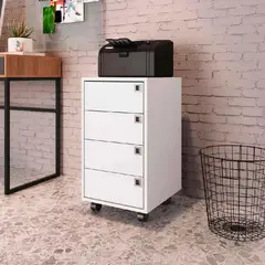 NACION MUEBLES - Cajonero Ying Color Blanco