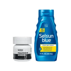 GENERICO - Finasteride 1mg x 60 Cápsulas + SHAMPOO ANTICASPA PIRITIONA DE ZINC 1%