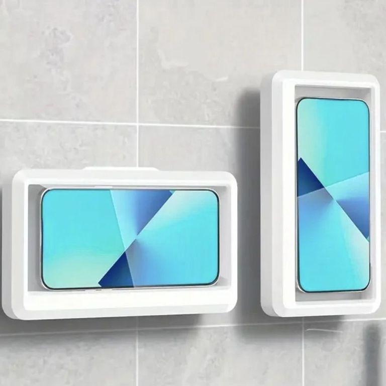 Protector Impermeable para Celular Montado en Baño o Ducha