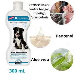 VETLINEX - SHAMPOO MEDICADO PARA PERROS KETOCONAZOL X 300 ML