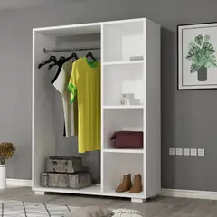 GENERICO - Ropero Moderno Itose Blanco R&R MUEBLES
