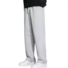 BLWOENS - Pantalones largos de primavera y otoño para hombres - Gris