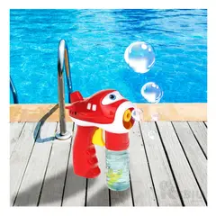 RYBIU IMPORT - Juguete en Formato de Avion en Rojo Y+Regalo Stickers