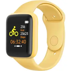 GENERICO - Reloj Inteligente Smartwatch Fit D20 AMARILLO