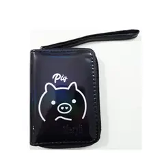 GENERICO - Billetera Monedero Pig Para Mujer Cuero Sintetico