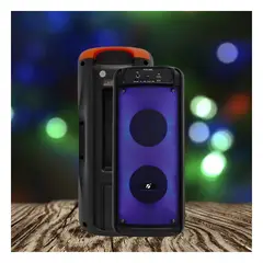 RYBIU IMPORT - Parlante Altavoz Fuerte para Habitacion Y+Regalo Stickers