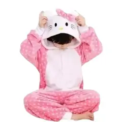 GENERICO - Pijama Hello Kitty Onesie - Tallas desde 4 hasta 14