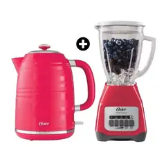 OSTER - Combo Licuadora BLSTKAGMPB + Hervidor 4177M