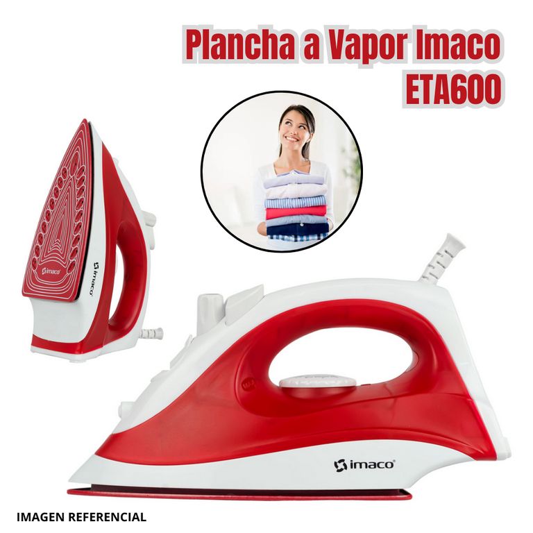 Plancha a Vapor Antiadherente - ETA600