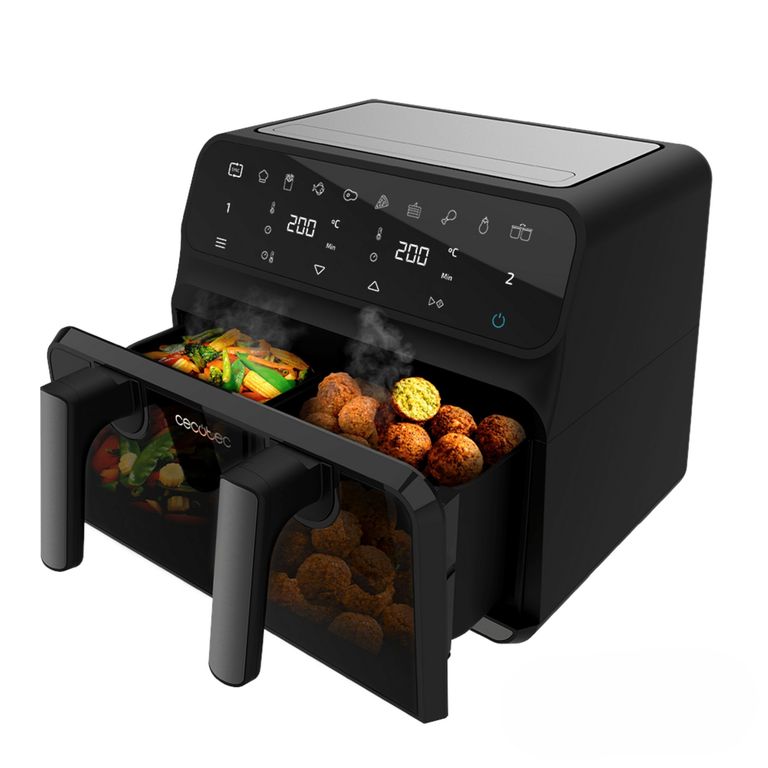 Freidora De Aire 9 Lts Cecofry Advance 9000 Window