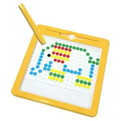 GENERICO - Puzzle Mosaico Magnetico Con Lapiz De 100 Piezas Didactico