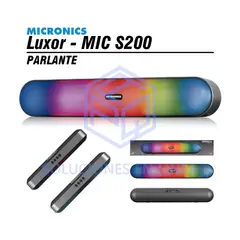 MICRONICS - PARLANTE PORTATIL LUXOR - MIC S200