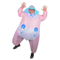 GENERICO - Disfraz Inflable de Bebe Gigante
