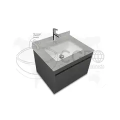XM - LAVATORIO DE LOZA CON CAJON YTAR6047-73 L03