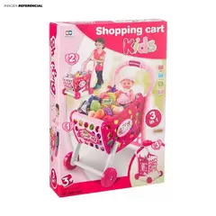 GENERICO - Juguete Carrito de Compras 3 en 1 para Niñas