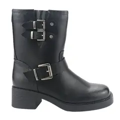 CHALADA - Bota Mujer Biker-4 Negro Casual