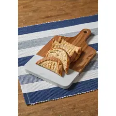 MAP DESIGN HOME - Tabla de Queso Marmol Rectangular 20x20 cm