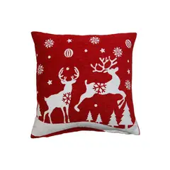 GENERICO - NAVIDAD - Cobertor de cojín de poliéster modelo navideño