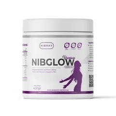 NIBRAY - Colageno con Resveratrol Biotina Zinc y Vitamina C NibGlow Premium