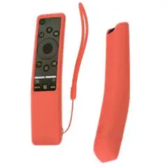 GENERICO - Funda De Silicona Para Control Samsung Rojo