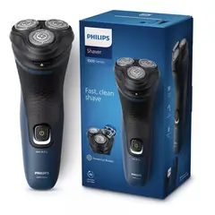PHILIPS - Afeitadora Electrica 3D Uso Seco y Húmedo Carga por USB