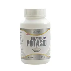 GENERICO - Citrato de Potasio en Cápsulas 120 u x 500 mg - Oriundo's