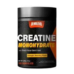DEMOLITOR - Creatina Monohidratada con Maca Negra Gelatinizada 500 G -