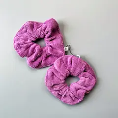 SANTOS RIZOS - Scrunchie de Microfibra para secar el cabello