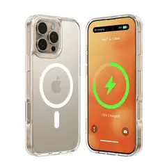 GENERICO - Case Funda iPhone 16 Pro MagSafe Protector - Transparente