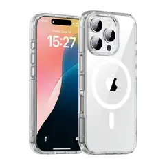GENERICO - Case Funda iPhone 16 Pro Max MagSafe Protector -Transparente