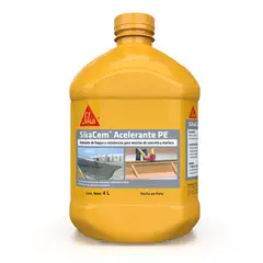 SIKA - Acelerante de fragua para concreto SikaCem Acelerante PE 4L