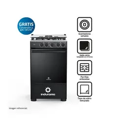 INDURAMA - Cocina a Gas 4 Hornillas Goya