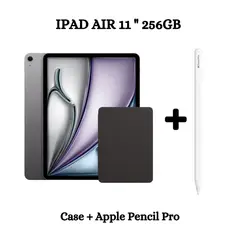 APPLE - IPad Air 11 Wifi Chip M2 256GB - Space Gray + Case + Pencil Pro.