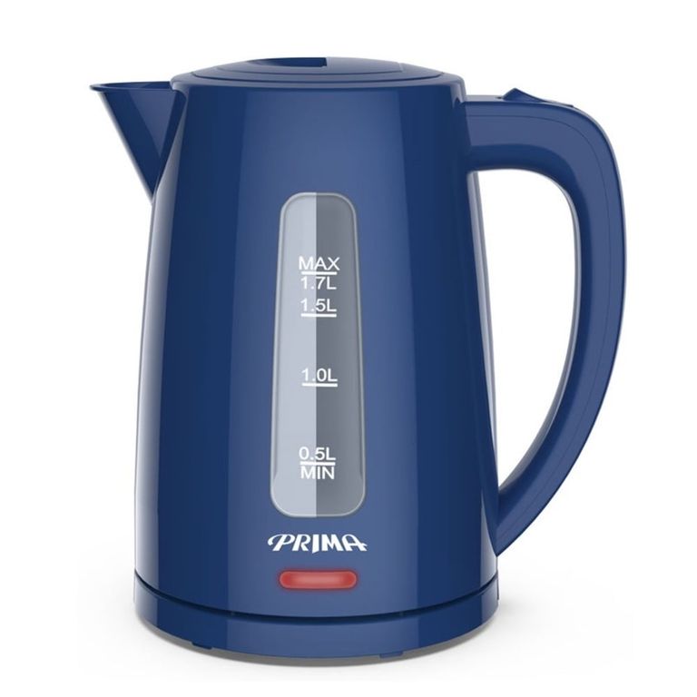 Hervidor Electrico de 1.7 litros de 1850 watts Prima-Azul