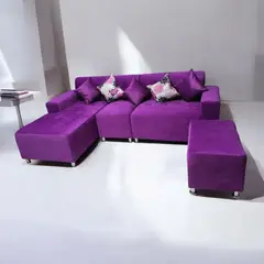 GENERICO - SOFA SECCIONAL L-CAMITA 3 CUERPOS 1 BANQUETA