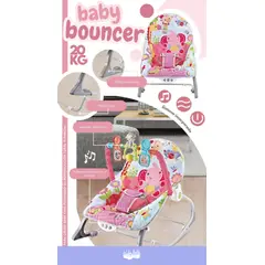 CAM - Mecedora de Bebe Multifuncion Rosada