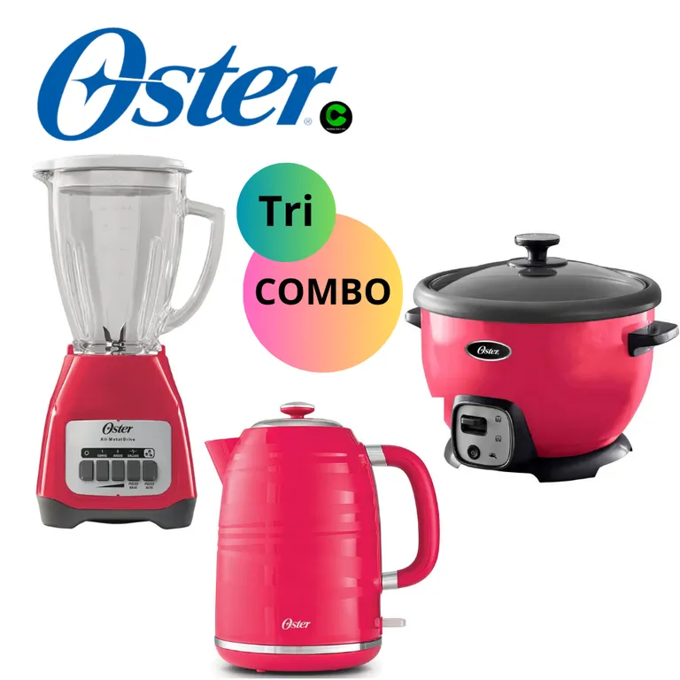 TRICOMBO OLLA ARROCERA CKSTRC8029+HERVIDOR BVSTKT4177+LICUADORA