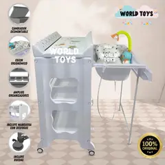 BABY - Bañera Cambiador «BAMORY » Edición Limitada white