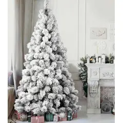 GENERICO - Árbol De Navidad pino de 2.10 Mt Con Nieve