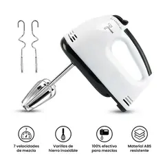 SEISA - Batidoras De Inmersión Mano Electrica 7 Velocidades Sk-133
