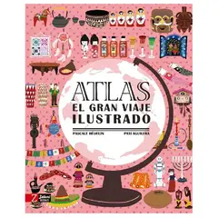 GENERICO - Libro infantil Atlas El gran viaje ilustrado
